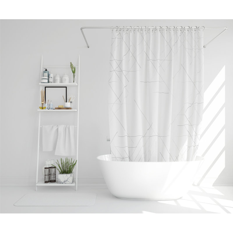 Dimo Polyester Shower Curtain Set