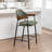 Devane Upholstered Counter Stool With Armrest-123161715