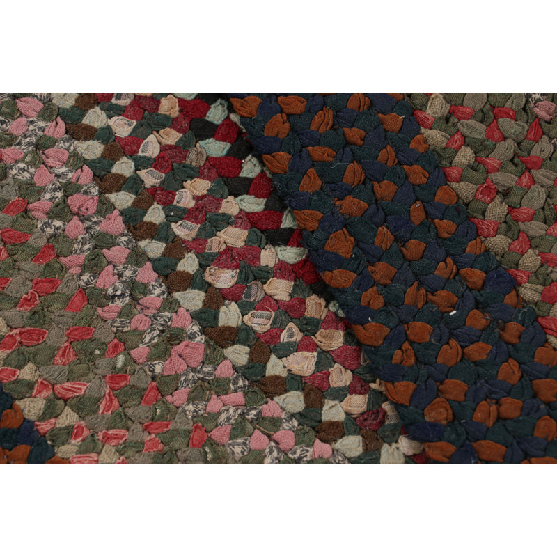 One-of-a-Kind Oval 4’3” X 4’8” Area Rug