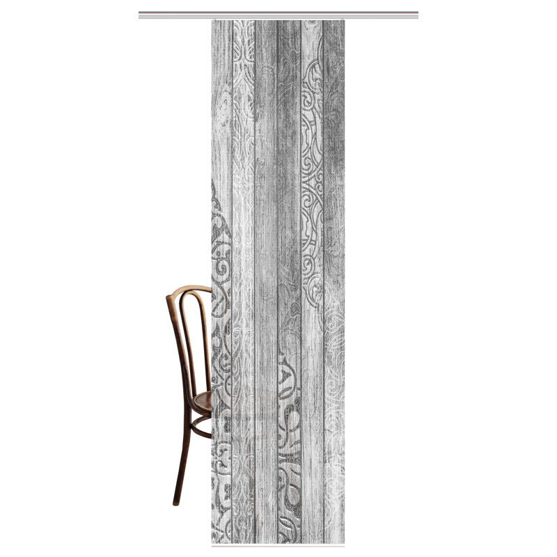 Semi Sheer Sliding Panel Single Panel