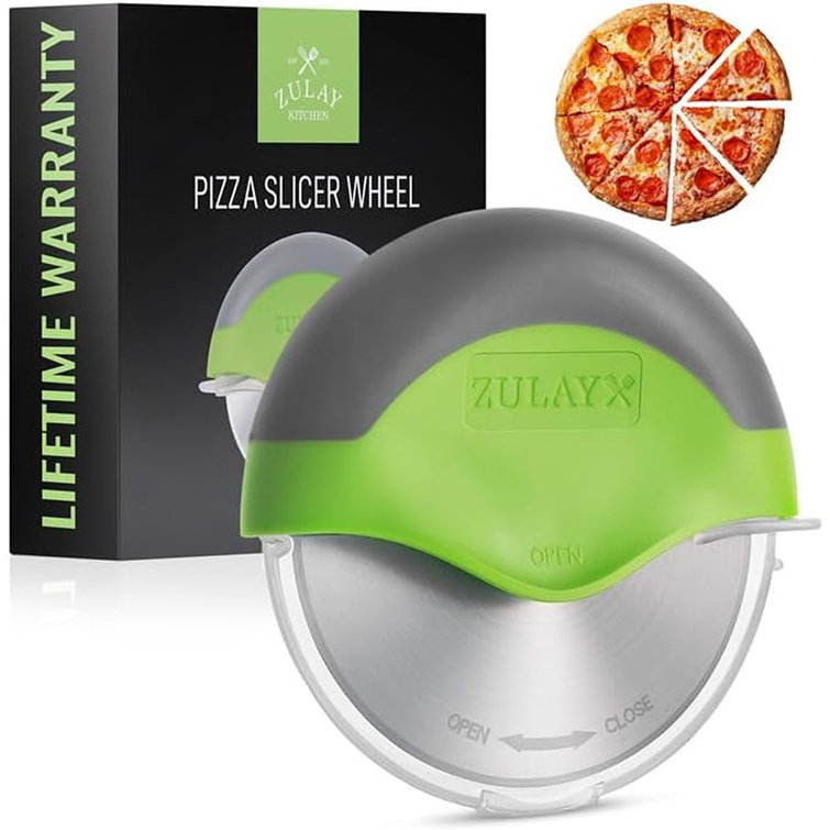 Zulay Kitchen Stainless Steel Swivel Vegetable Peeler - Green