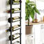 Wall Mounted Wine Bottle Rack Black