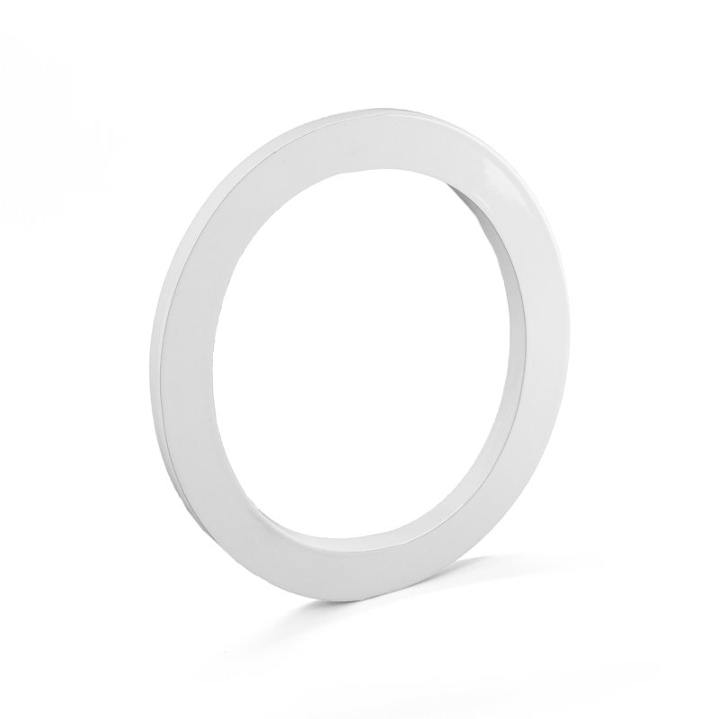 Numéro de maison à fixation flottante 10 po, Nickel satiné / vert chasseur, 0