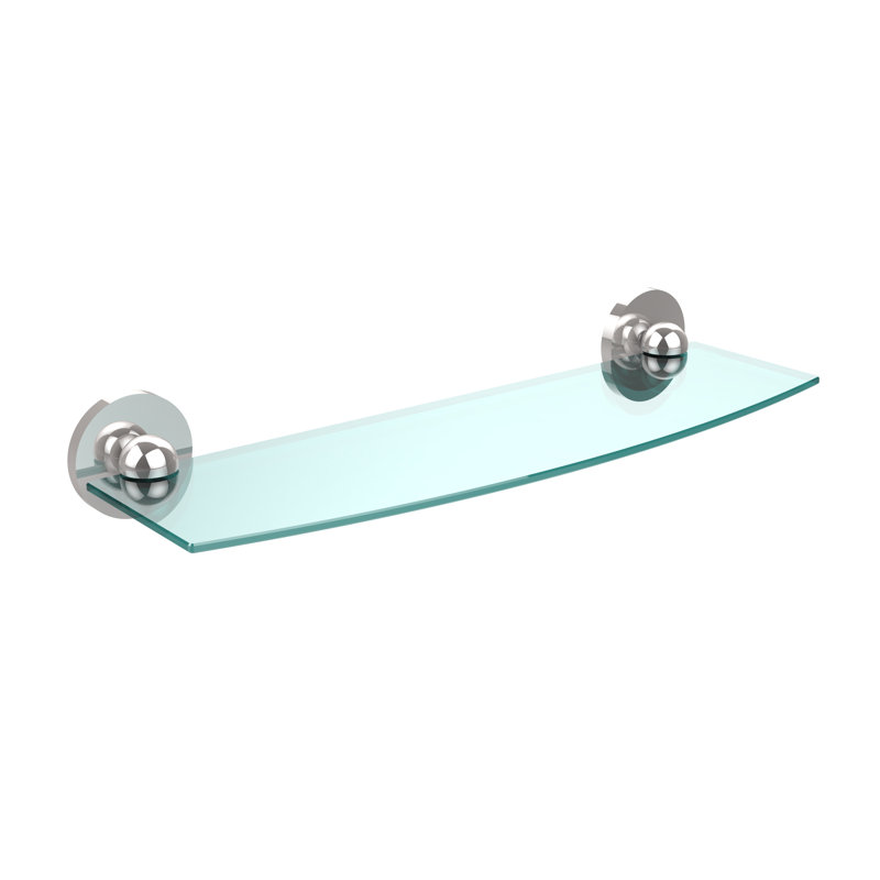 Étagère murale support Goble, 18 po, Chrome poli