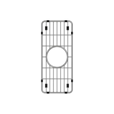 Grille de fond en acier inoxydable 6 1/4 po x 14 1/2 po x 1 1/4 po Elkay Crosstown
