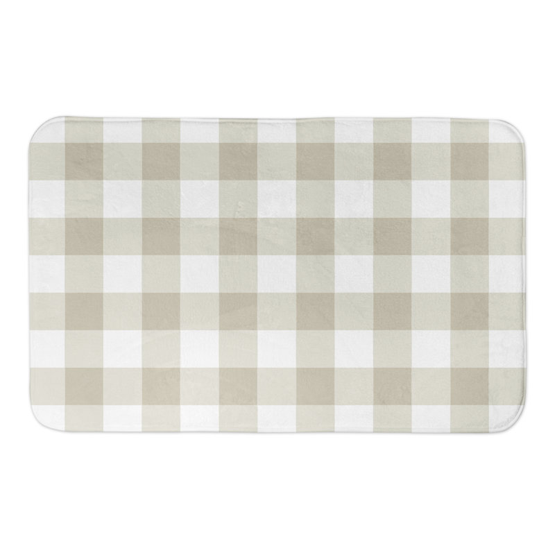 Tapis pour salle de bain Didcot, Brun clair