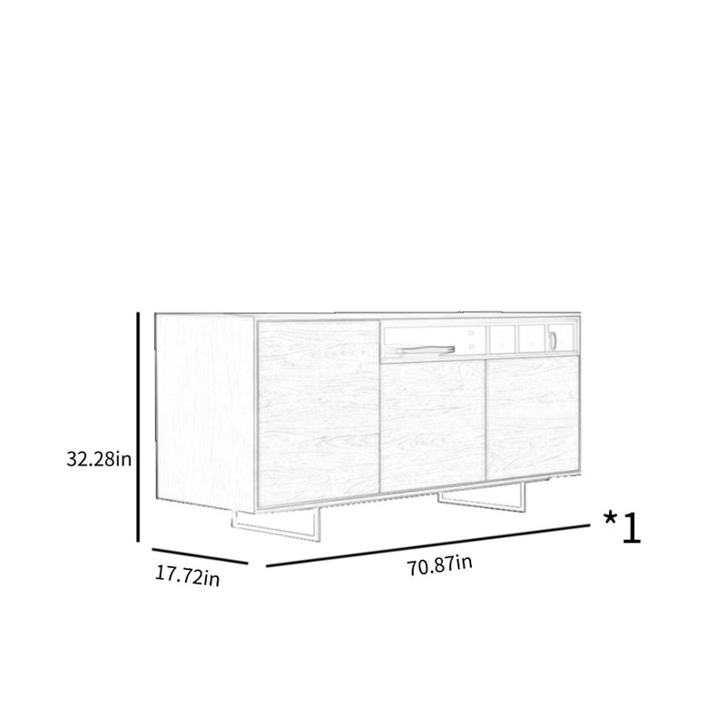 Buffet Minimalist