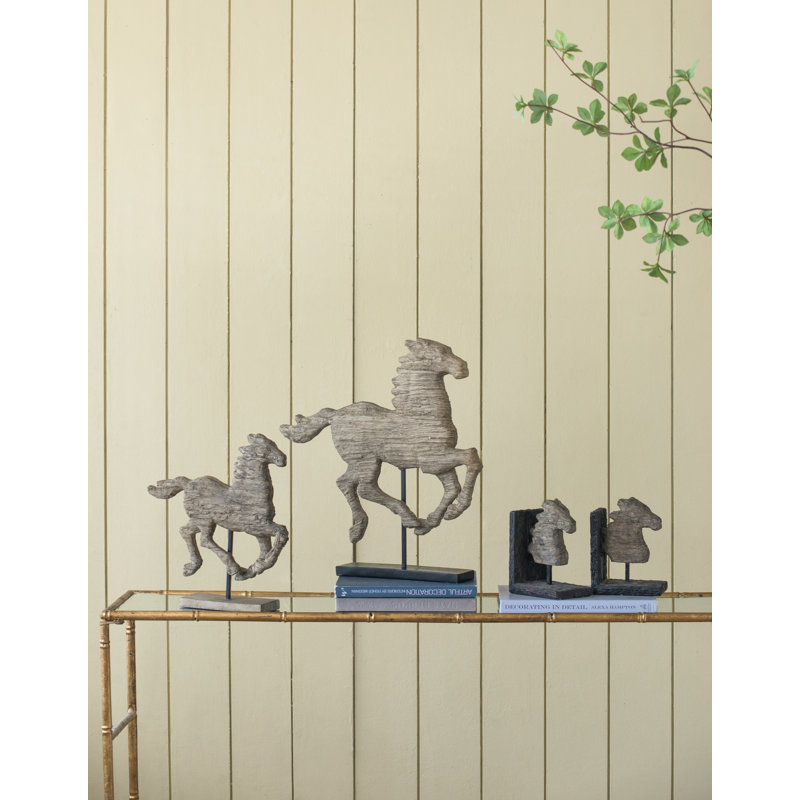Modern & Contemporary Metal,Resin Non-Skid Bookends