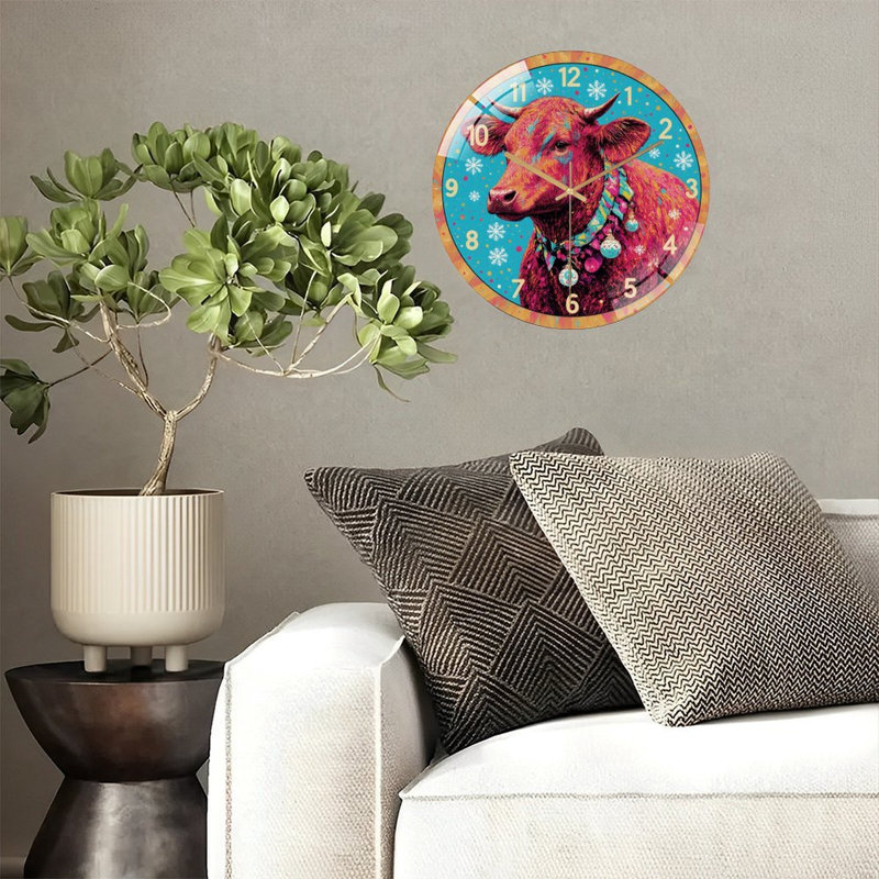 Horloge murale 12 po