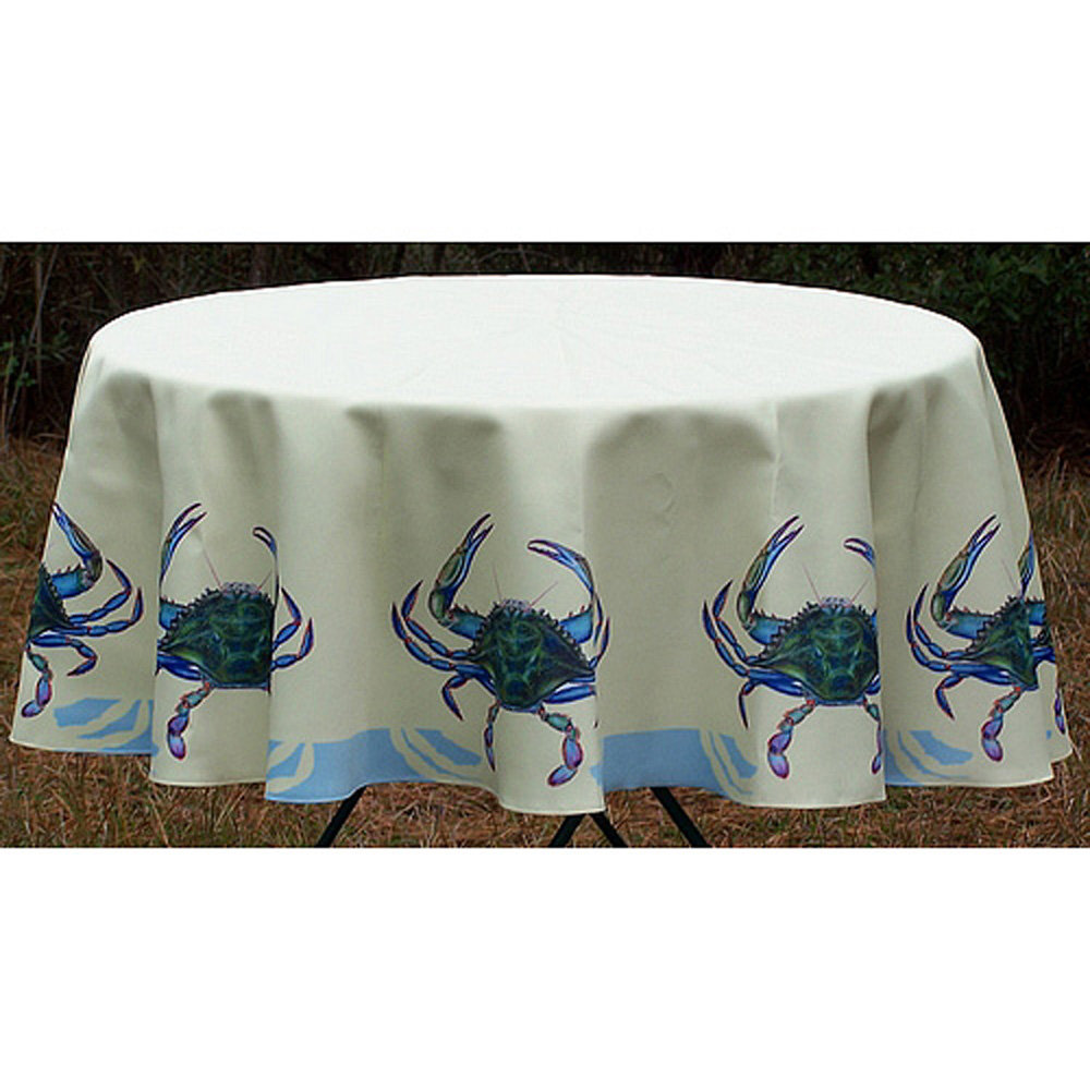 Round Tablecloth Betsy Drake Interiors 