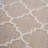 LOOM & LUXE Collection 2X8 Ivory /Trellis Indoor/Outdoor Area Rug-942726692
