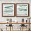 Upstate I - ensemble de 2 peintures encadrées-1707294448-1707294441