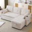 3 Seater Linen Sofa-1497130519