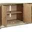 Armoire console en chêne naturel Dodie