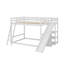 Lit superposé double sur double avec glissière et tablettes-189125503