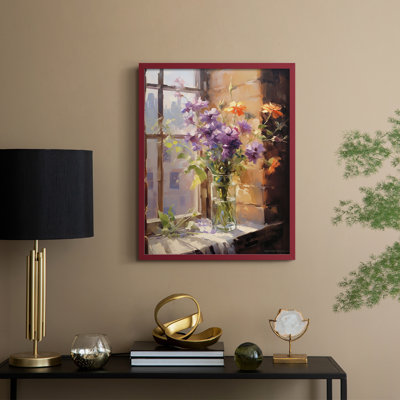 FLORAL Series DCCLXXXVII Framed Print - Solid Wood