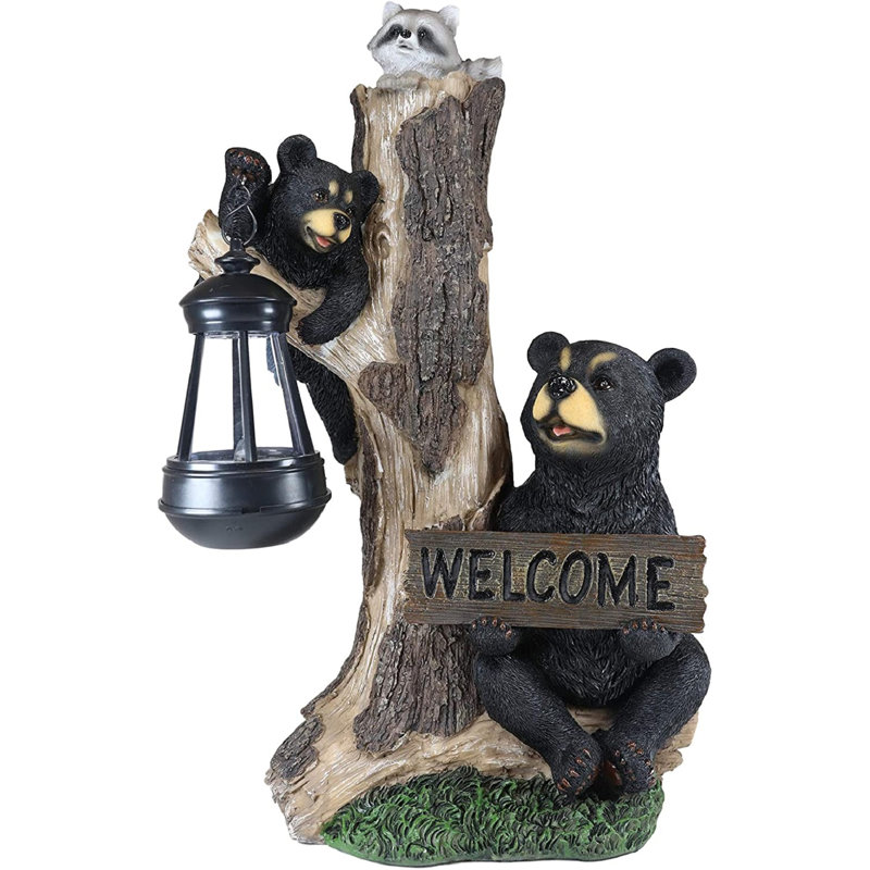 Janetzy 16.5'' Solar Powered Outdoor Lantern