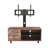 Rustic TV Console with Storage Cabinet