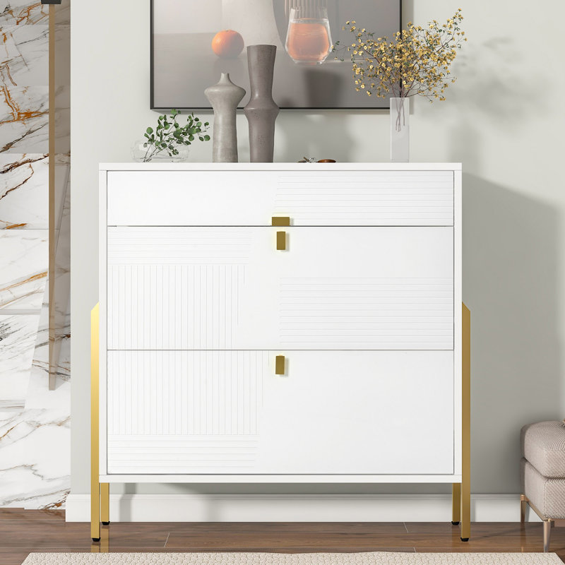 Moiss Accent Chest, White