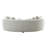 Iniko Beige Boucle Sofa With Toss Pillows