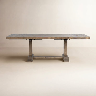 Elliott Reclaimed Pine Wood Extendable Dining Table
