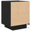 45cm W Manufactured Wood Bedside Table
