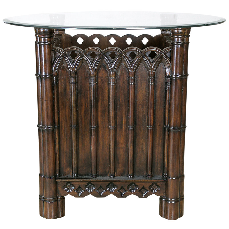 Table de bout à présentoir essex house gothic