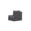 Sydney Right Arm Chair Bronze + Fawn Cushion-1453319714-1453319715