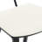 26" Modern Upholstered Low Back Rattan Wood Counter Height Stool-82747935-96885272