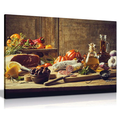 Still Life 1 Piece Wrapped Canvas Wall Art