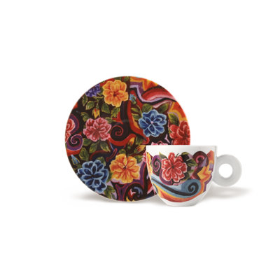 The Biennale Arte 2024 illy Art Collection - Set Of 4 Espresso Cups and Saucers