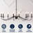 Wicklow Bohemian Farmhouse Iron LED Chandelier-747549267-803211181