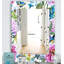 Miroir mural fleur 51-40102264