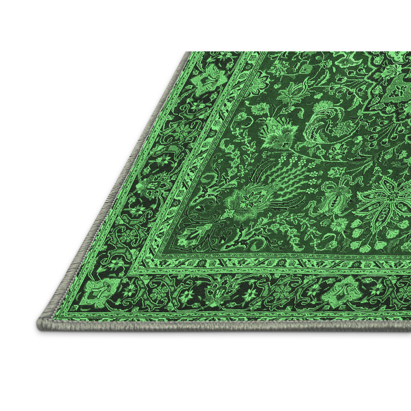 Washable Oriental Indoor Rug, Runner 2' x 5'