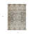3' X 5' Linen Black And Brown Floral Washable Indoor Outdoor Area Rug