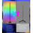 Smart RGB Floor Lamp With Bluetooth Control, 16 Million Colours, 3-Sided Lighting, Music Sync, Voice Assistant Compatible, Adjustable Brightness, Aluminum Base, Silicone Design
