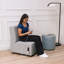 Chaise mobile sans accoudoirs avec panneau technique Pro Series - Gris-102905275