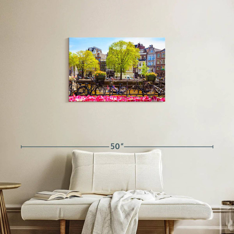 Sireci Amsterdam Bridge Scenery, 20" H x 30" W
