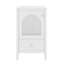 Meuble-lavabo de 20 po avec lavabo et porte en verre à fermeture douce et silencieuse-1874781877