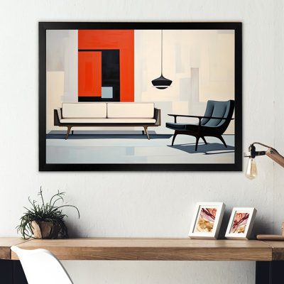 " Mid Century Sleek Silhouettes II "