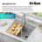 KRAUS Garbage Disposal Air Switch Kit with Push Button, AC Adapter, Power Cord, and Air Tube Included-88974562