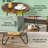 Chic Coffee Table,Round Sofa Table, 2-Tier Accent Table
