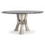 Dalton Round Glass Dining Table-154600237
