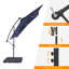 Parasol en porte-à-faux 98,4 po Dailan-282169711