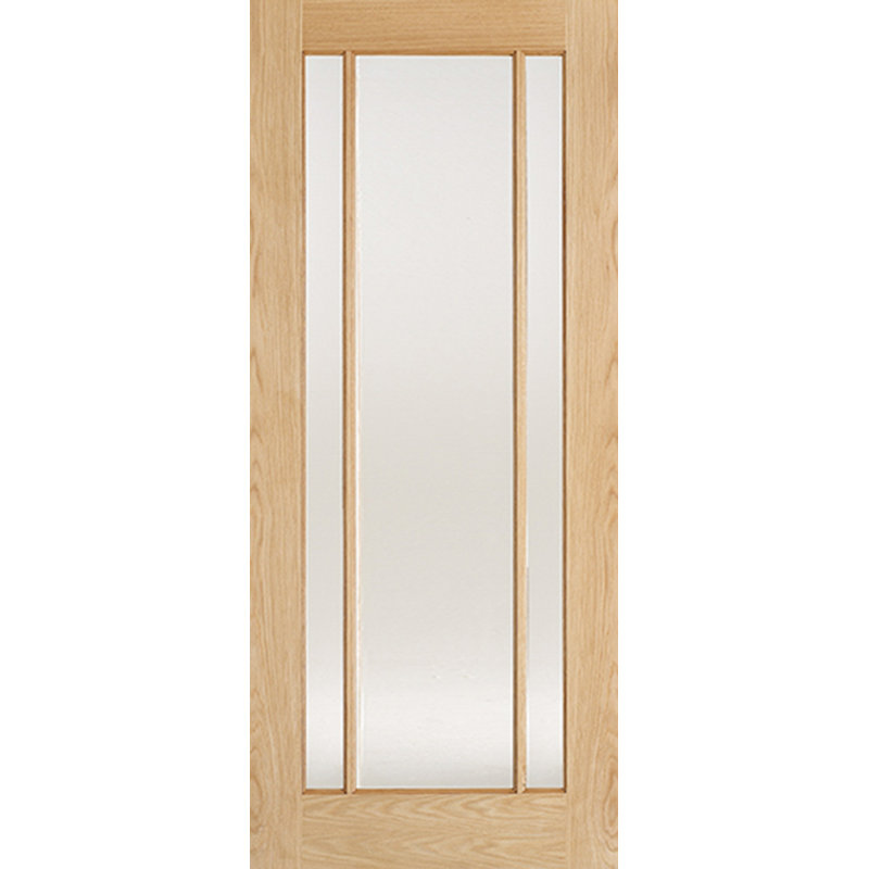 Lincoln 3L Pre-finished Oak Doors, 82.6mm x 204mm