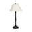 Isabeau Table Lamp-Cream Slub Linen