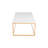 Kylie 47" Metal Coffee Table-20688824-20688825