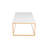 Kylie 47" Metal Coffee Table-20688825-20688824