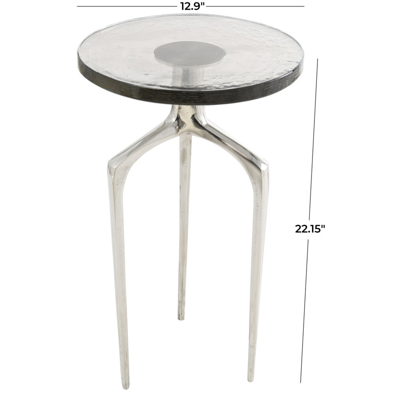 Table de bout Carolan, Argent