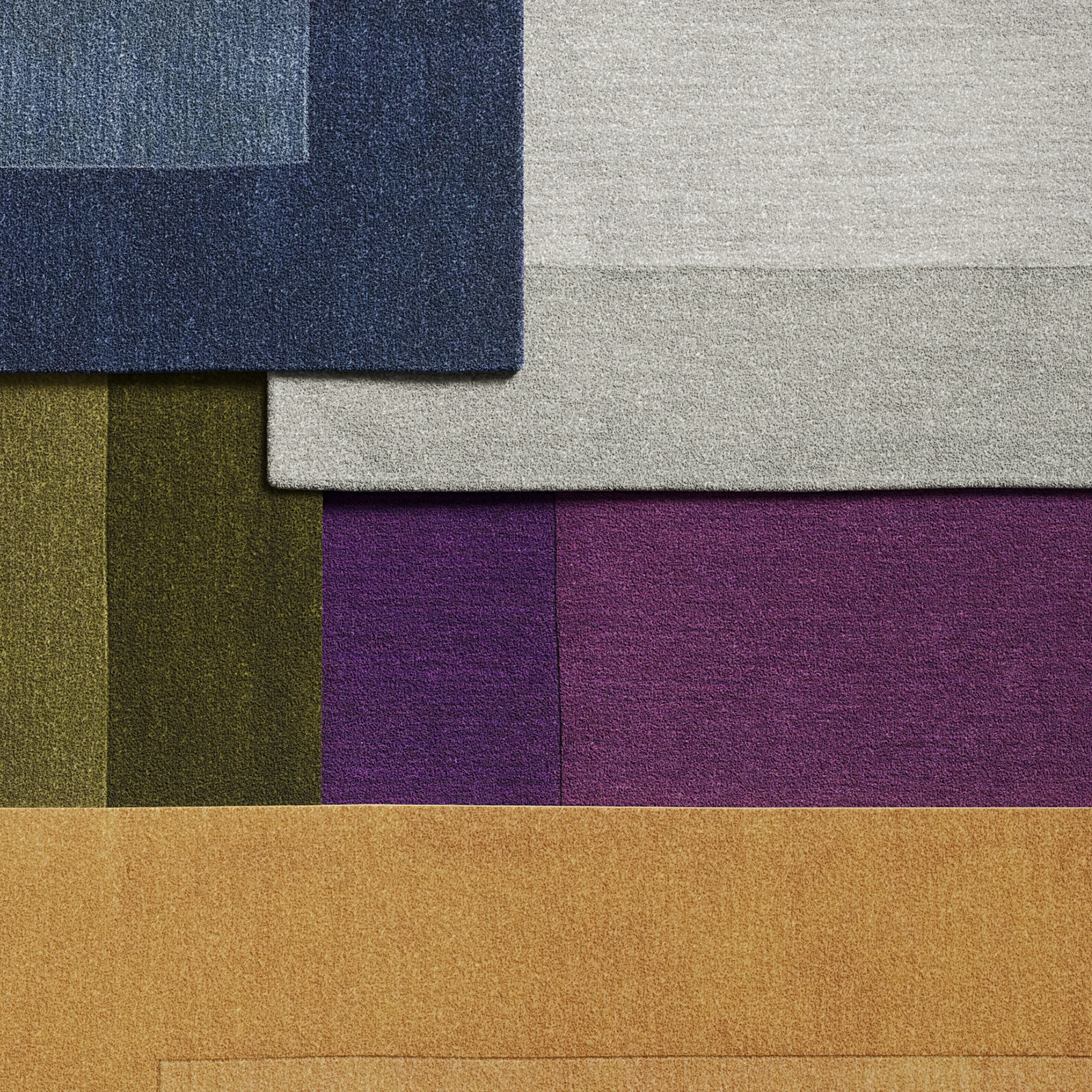 Dolma Dark Plum Hand-Woven Wool Rug, Rectangle 2' x 3'